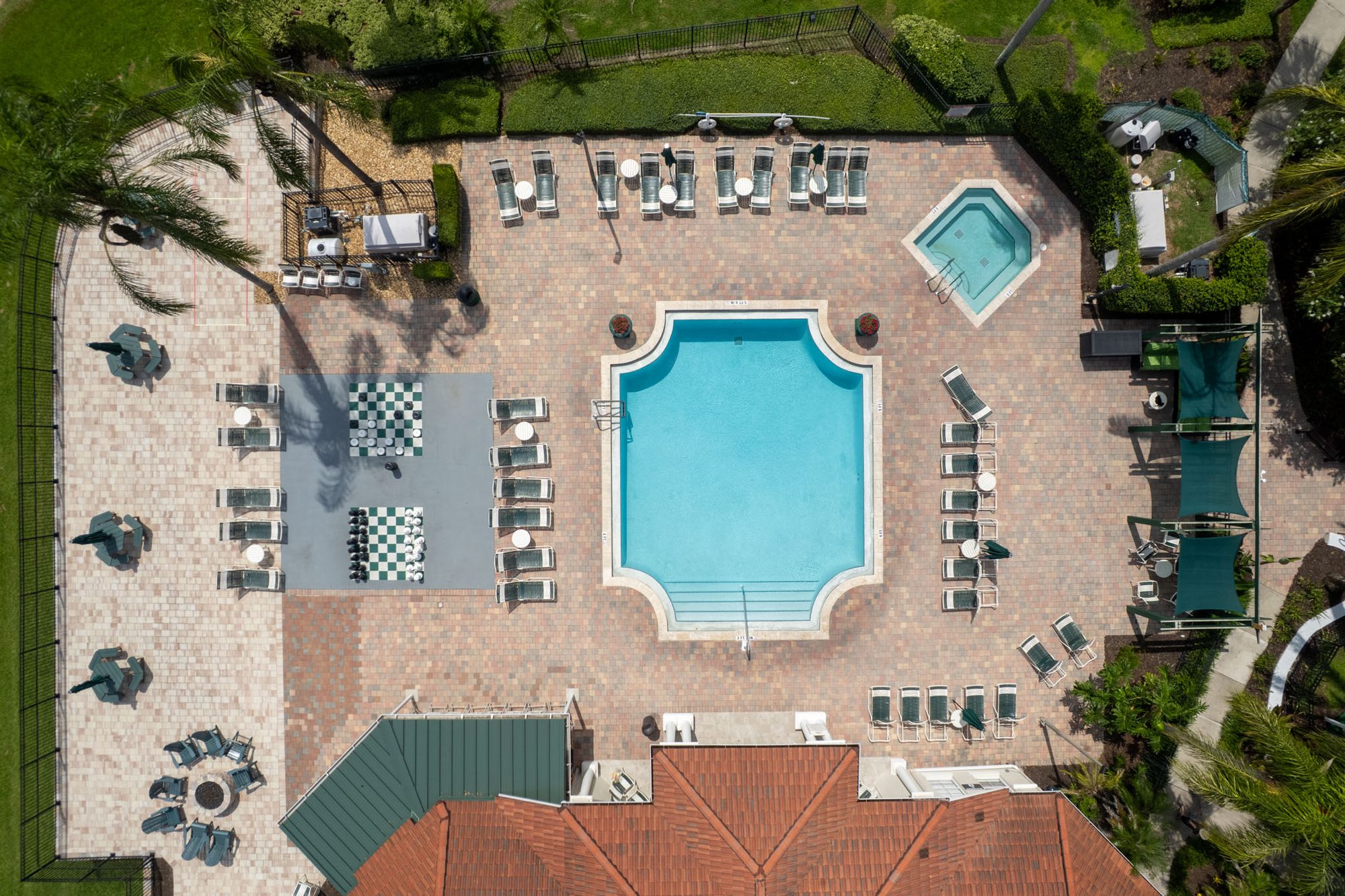 Emerald Island Resort resort community, aerial view