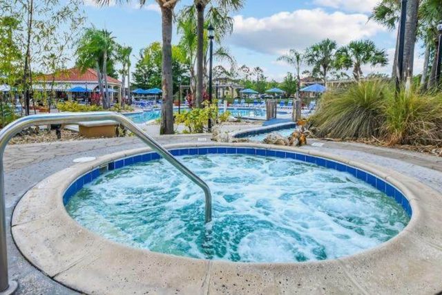 Heroes & Wizards Villa, Included are The lakeside Terra Verde Resort clubhouse and amenities, with large heated swimming pool, hot tub, tiki bar and grill, fitness center, playground, basketball court, sauna, and more!