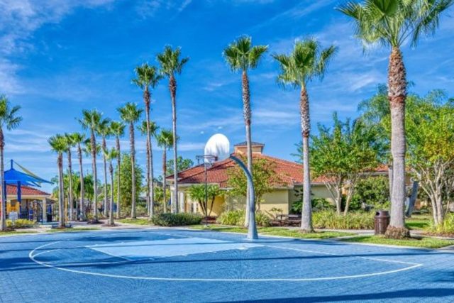 Heroes & Wizards Villa, Included are The lakeside Terra Verde Resort clubhouse and amenities, with large heated swimming pool, hot tub, tiki bar and grill, fitness center, playground, basketball court, sauna, and more!