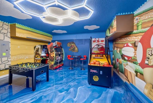 Adventure Kingdom Estate, Game Room Wide