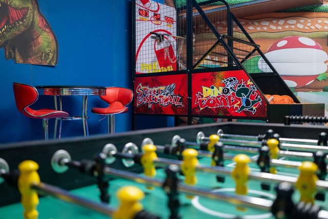 Adventure Kingdom Estate, Game Room Foosball