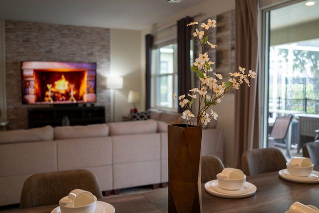 Adventure Kingdom Estate, Living and Dining Detail