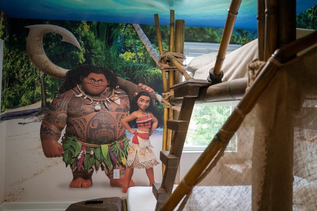 Adventure Kingdom Estate, Moana Mural Detail