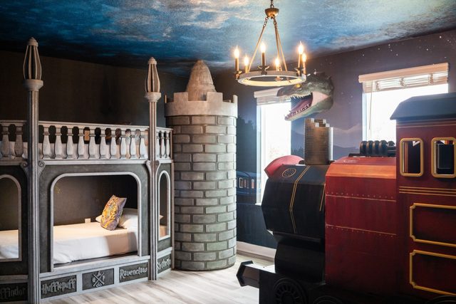 Adventure Kingdom Estate, Hogwarts Full Wide View