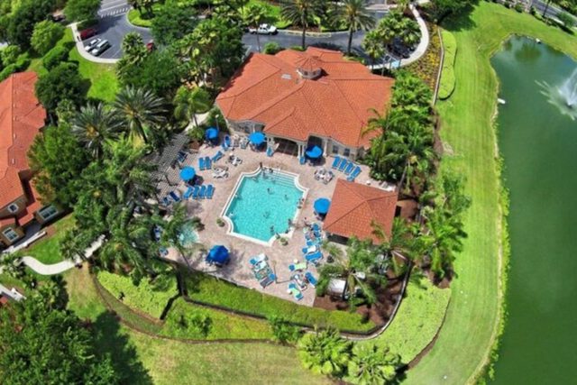Wonderlands & Wizards Villa, Emerald Island Orlando featuring: Resort style swimming pool with jacuzzi hot tub Professional fitness center and sauna Tennis and Basketball Courts Mini golf Playground for kids 24/7 gated security