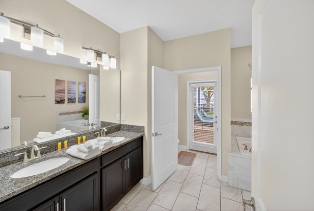 The Magic Kingdom, Bathroom Vanity and Shower
