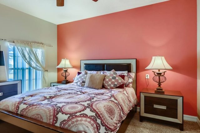 The Marvel Mansion, King bedroom with large smart tv