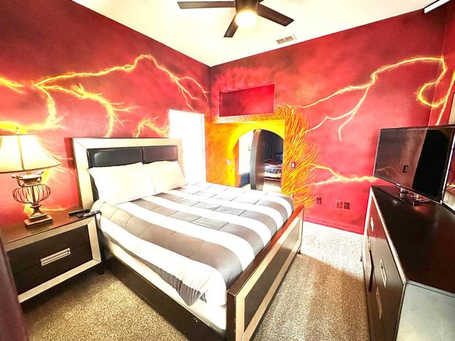The Marvel Mansion, themed vacation villa near Disney