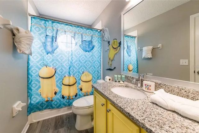 The Minion Mansion, themed vacation villa near Disney