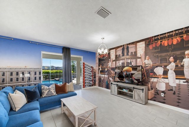 The Pixar Palace, Open Living