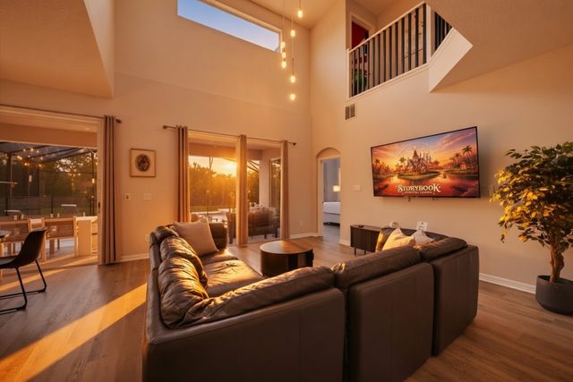 The Playtime Universe, La Isla Living Room Sunset
