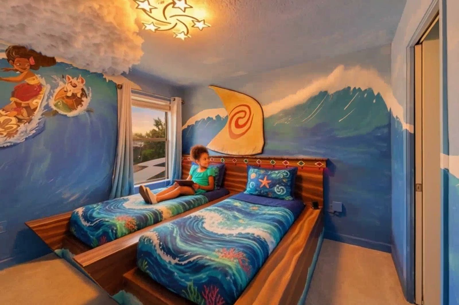 Scene from the Ocean Legends Aquatic Oasis film